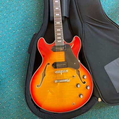 Sire Larry Carlton H7V - Cherry Sunburst includes case image 10