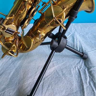 Buescher Curved Soprano Low Pitch 1920s - Lacquer image 11