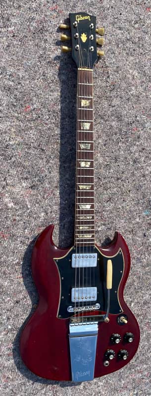 Gibson SG Standard 1968 - Cherry Vibrola image 1