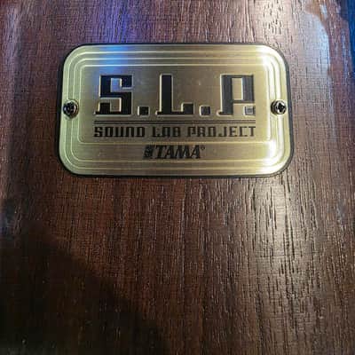 Tama S.L.P. G-Walnut 6.5x14 Snare Drum - Matte Black Walnut image 6