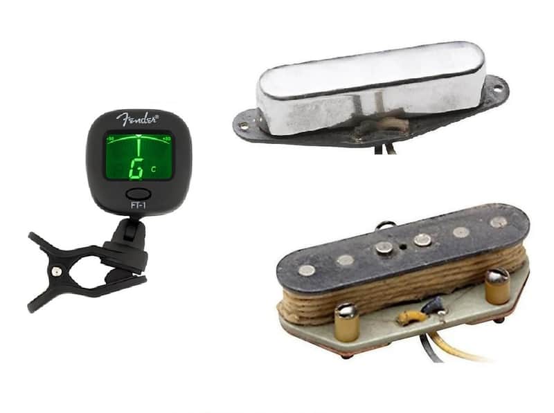 Seymour Duncan Antiquity II The 60's Twang Tele Guitar Pickup Set ( FENDER GUITAR TUNER ) Telecaster image 1