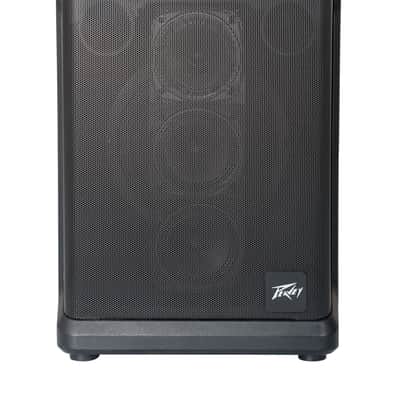 Peavey Solo® Battery Powered Portable PA and Busking Amp, 10-Hour Battery Life, Bluetooth, 4-Channels, Lightweight, Fast Rechargeable Battery, Guitar Input, Reverb Included image 1