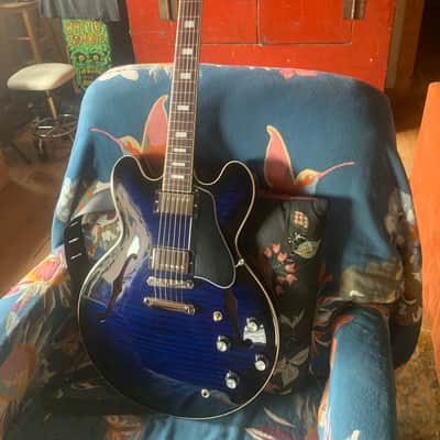 Gibson ES-335 Block 2024 - Present - Ocean Burst image 1