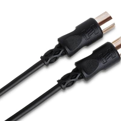 Hosa MID-320BK 5-Pin DIN to 5-Pin DIN MIDI Cable, 20 Feet image 2