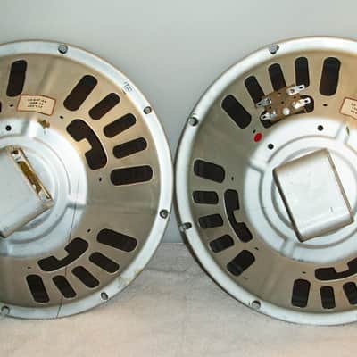 Pair of Oxford 465-817 Vintage 1960's Guitar Amplifier Alnico 12" inch 8 Ohm Speakers for Fender amp image 4