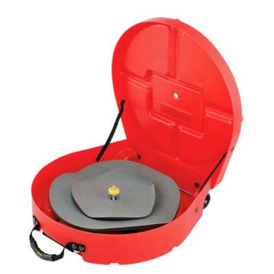 Hardcase HNP12CYM24R With Wheels 24" Cymbal Case Red image 4