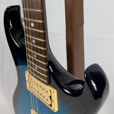 Martin Sigma Prototype Neck Through Electric Guitar MIJ Japan Early 1980s - Blue Burst image 8