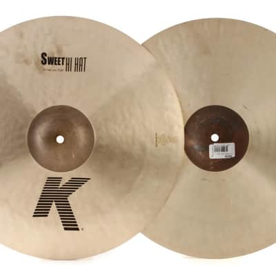 Zildjian K Series 16" Sweet Hi Hat Cymbals/New-Warranty/Model # K0726 image 2