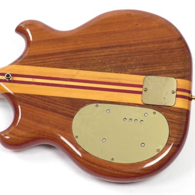 1977 Alembic Series I SSB Short Scale Bass - Figured Koa - Power Supply Included Stanley Clarke image 9