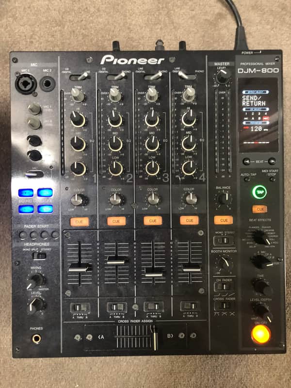 Pioneer DJM-800 Mixer Black | Reverb