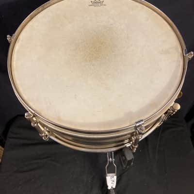 Slingerland 1930s - 5x14" Nickel Over Brass 6 Tube Lug Snare Drum image 3