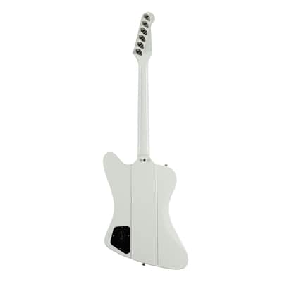 Epiphone 1963 Firebird V Maestro Vibrola Reissue Polaris White - Electric Guitar image 2