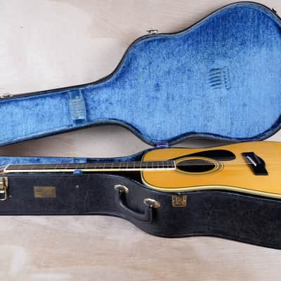 Yamaha L-8 Acoustic Guitar Vintage MIJ 1970s - Natural image 2