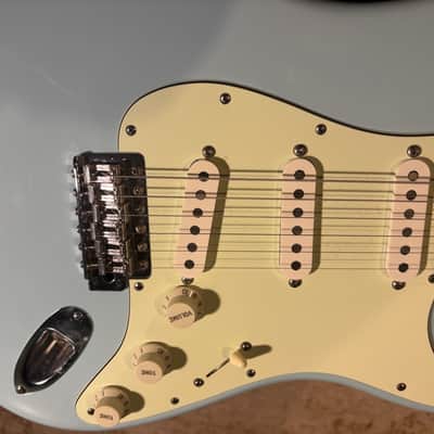 Partscaster 62 Strat 2005 - Sonic Blue image 5