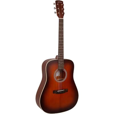 Gold Tone GT-Dread All Solid Wood Dreadnought Acoustic-Electric Guitar Regular Burst image 3