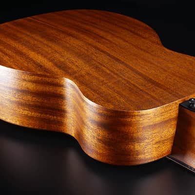 Lag TRAVEL-KAE Travel Series Massive Khaya Top & Neck 6-String Acoustic-Electric Guitar w/Soft Case image 3
