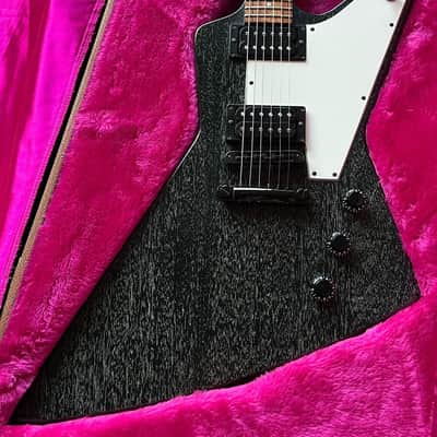 1994 Gibson Custom Shop Explorer ''Silver Fox'' Finish with Original Case image 16