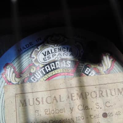 rare vintage Vicente TATAY TOMAS Classical GUITAR Guitarra Gitarre SPAIN 1960s image 20