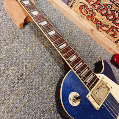 Epiphone Limited Edition Les Paul Standard 2001 - Blue Sparkle image 9