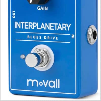 Movall MP100 Interplanetary Blues Drive Effects Pedal Overdrive Pedal 2025- Blue image 6