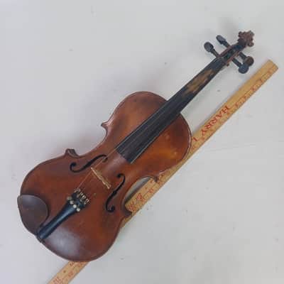 Marc Laberte France 4/4 French Violin 1930s 1-Piece Back image 14