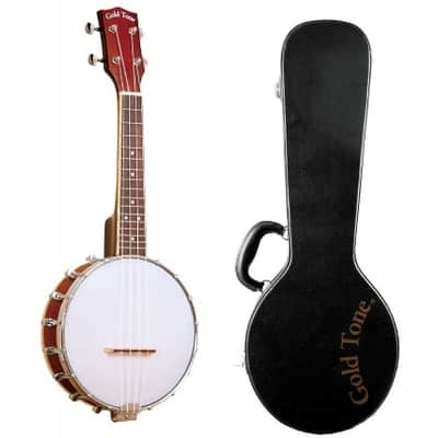 Gold Tone BUS Maple Neck Soprano-Scale Banjo Ukulele with Hard Case imagen 1