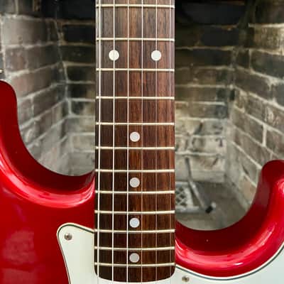 Fernandes Strat 90’s - Cherry Red with OHSC image 5