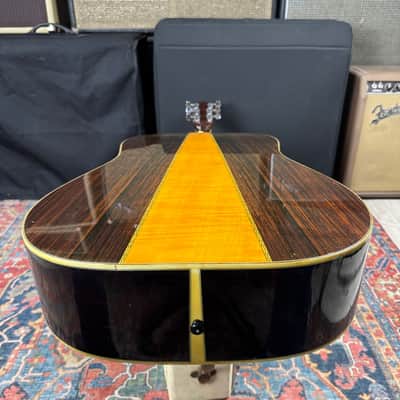 *VIDEO* TF Morris D-41 Style Dreadnought Model W-50 Solid Top - 1980's image 15