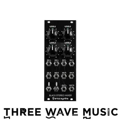 Erica Synths Black Stereo Mixer V3 [Three Wave Music] image 1