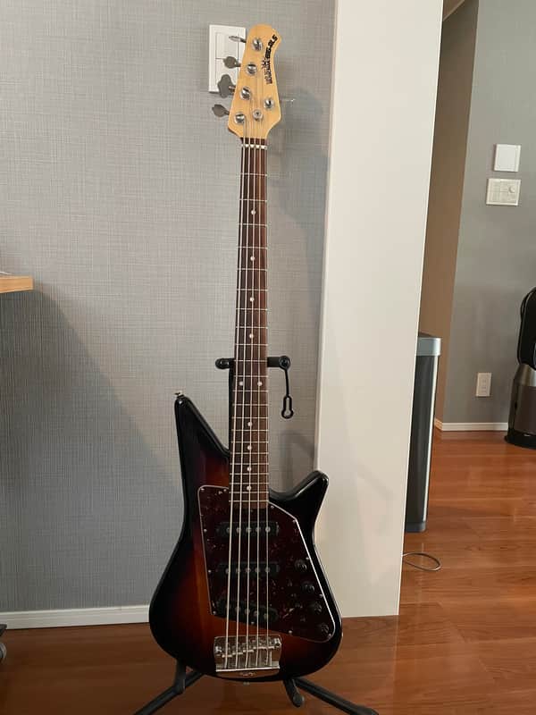 Ernie Ball Music Man Big Al SSS 5 2013 Vintage Sunburst image 1