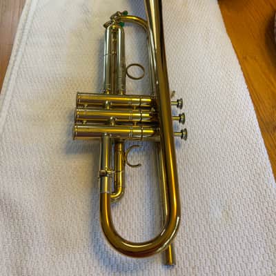 Selmer Paris Trumpet B700 1977 - Rose Brass, yellow Brass, nickel silver image 8