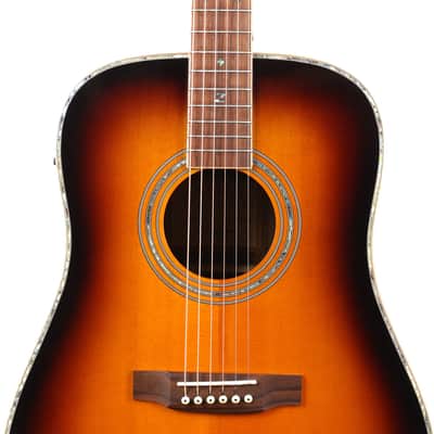 Zager ZAD-900E Acoustic-Electric Sunburst Used image 6