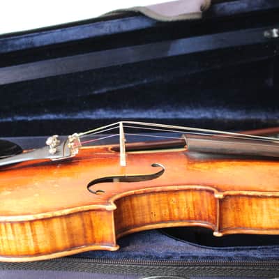 Early 1900's Antonius Stradivarius Copy Made in Germany 4/4 Violin Bild 17