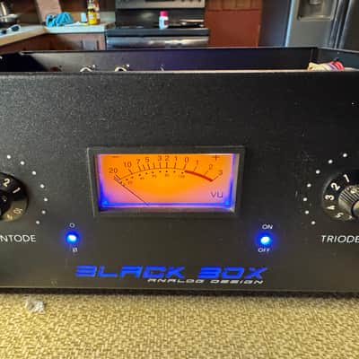 Black Box Analog Design 2ch Vacuum Tube Mic Pre 2017 - Black image 3
