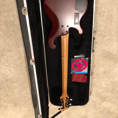 Dean Rhapsody 8-String Bass 2010 - Natural Bubinga image 14
