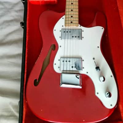 Fender Telecaster Thinline 1974 Cherry Red image 1
