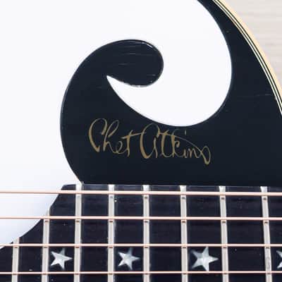 1997 Gibson Chet Atkins SST Ebony Acoustic Electric Steel String Guitar w/ Case image 7