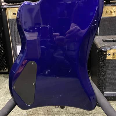 DEARMOND BY GUILD JET-STAR 80'S BASS GUITAR, BLUE, MADE IN KOREA, USED image 8