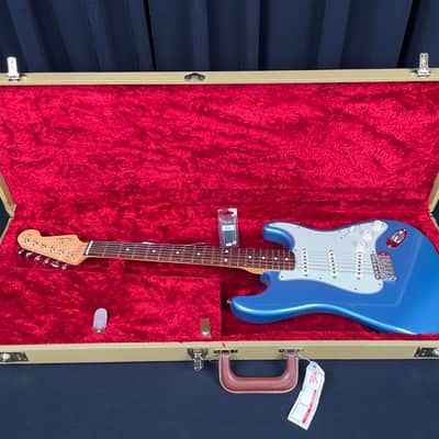 Fender Standard Stratocaster Electric Blue Metallic MIM 2004 Rosewood w/ Fender Tweed Hard Case image 20