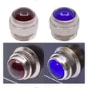 Smooth Blue Jewel Lens for Mesa Boogie Dual Rectifier, Fender Twin, Princeton Reverb, Hot Rod Deluxe, Soldano SLO