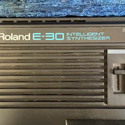 Roland E-30 61-Key Intelligent Synthesizer 1989 - Black image 2