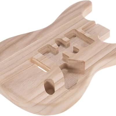 Guitar Body Candlenut Wood Electric Guitar Body Guitar Barrel Replacement Parts image 3