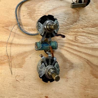 1948 Gibson Wiring Harness - IRC 500k Pots - Solar .02 Cap - Switchcraft Jack - Vintage Guitar 1940’s 1950’s Lap Steel Archtop ES-300 ES-350 image 7