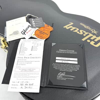 2014 Gibson Custom Shop '63 Reissue ES-335 Nashville VOS – Cherry image 14