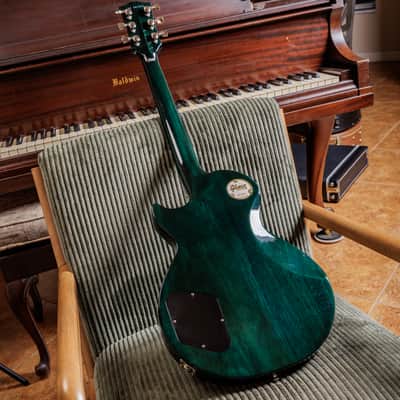 Gibson Custom Shop Special Order Les Paul Axcess Custom Peacock Widow image 11