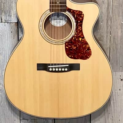 Guild Westerly Collection OM-240CE Natural, Amazing Guitar very Smooth Playing  Support Small Biz ! image 2