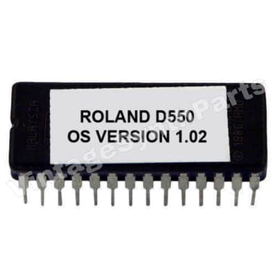Roland D550 Version 1.02 firmware OS update EPROM Rom D-550