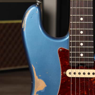 2019 Schecter USA Custom Shop Traditional Wembley-II Lake Placid Blue SSS image 8