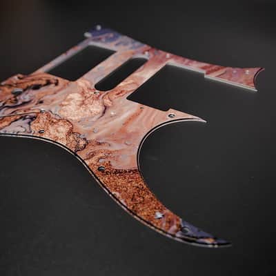 Marble #20 / Ibanez Pickguard / RG350 / JEMJR / Graphic / Stormguitar image 3