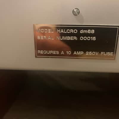 HALCRO DM-68 REFERENCE AMPLIFIERS image 7